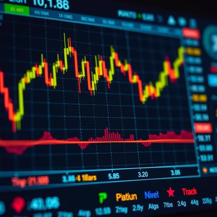 Understanding Binary Options Trading Basics Graph illustrating the principle of binary options trading with rising and falling price indicators