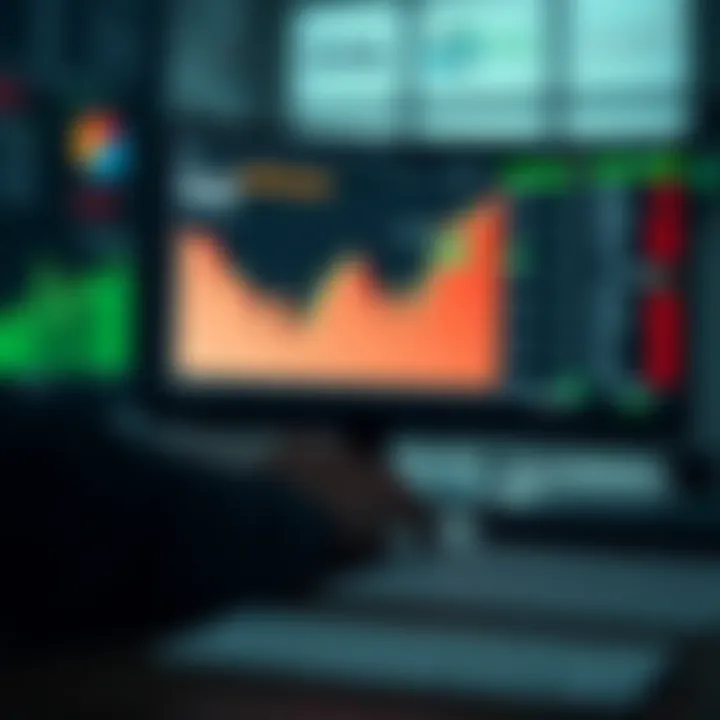 Graphical illustration of data interpretation from Excel sheets enhancing binary trading decisions
