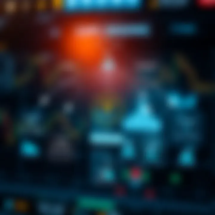 Graphical representation of copy trading networks connecting investors with expert traders