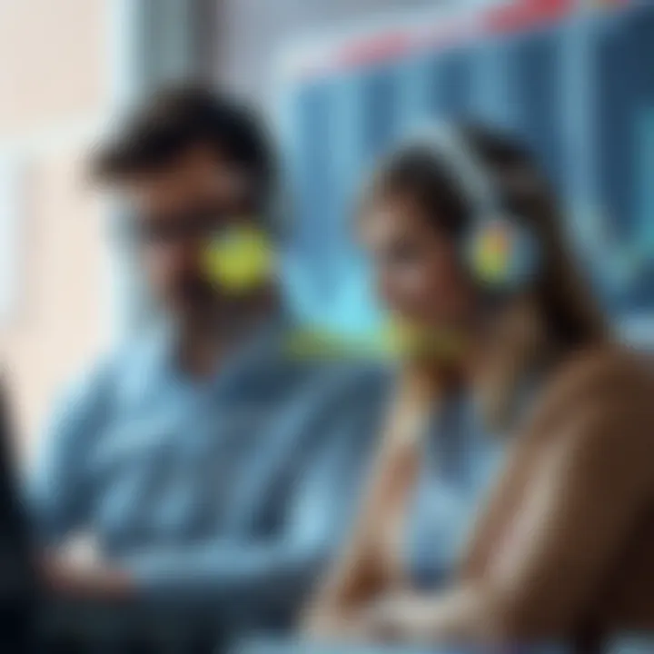 Risk Evaluation and Customer Support in Binary Options Trading Graphical representation of risk assessment and customer support in binary options trading