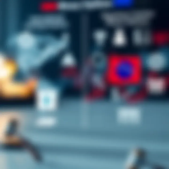 Comparison of international and Brazilian regulatory frameworks for binary options brokers with icons of legal documents and global symbols