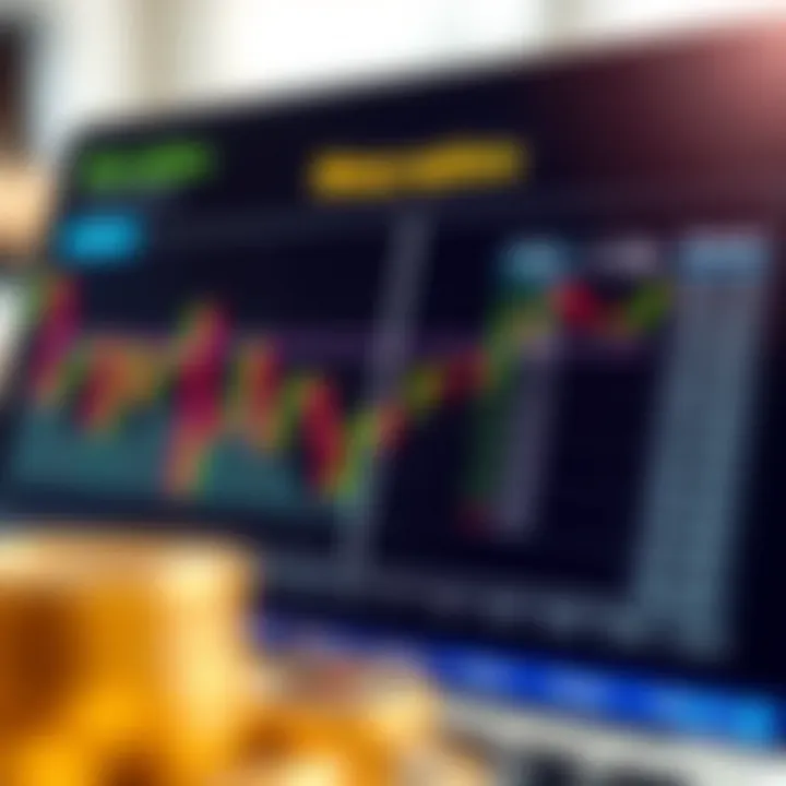 Conceptual chart comparing risk and reward factors between Forex and binary options