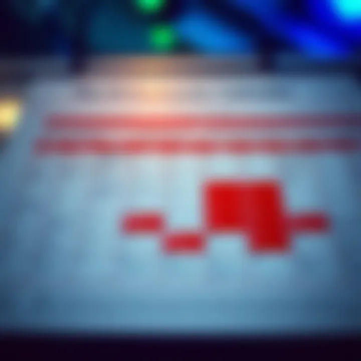 Illustration showing a calendar marked with key economic events in the United States