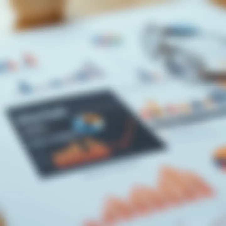 Structured Market Research Report with Visual Data Structured market research report layout with charts and key insights