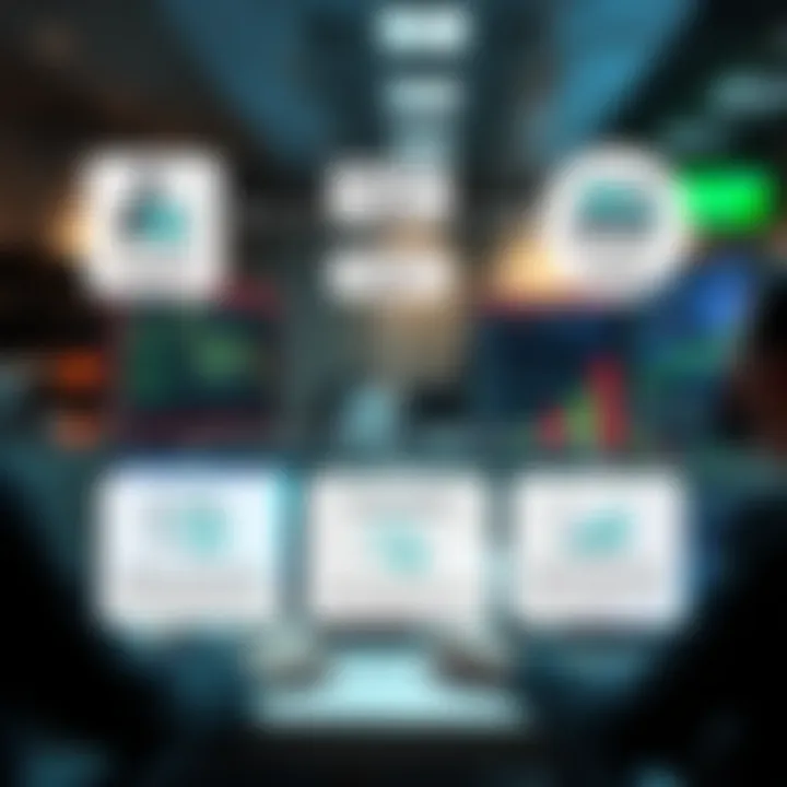 Diagram of Copy Trading Mechanism and Investor Interaction Conceptual diagram illustrating the flow of copying trades from expert traders to investors through software