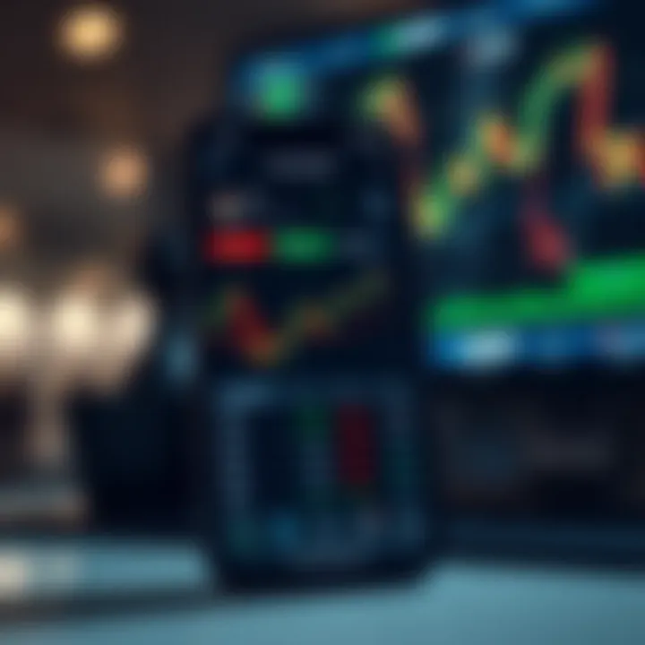 User interface of a copy trading mobile application showing live trader performance and portfolio statistics