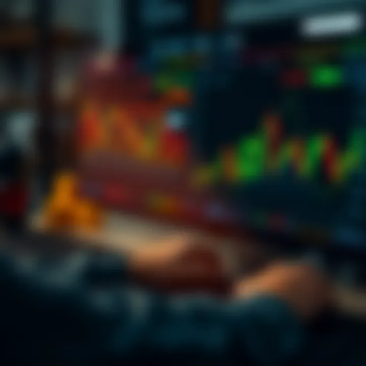 Visual representation of copy trading platform interface showing trader profiles and performance charts
