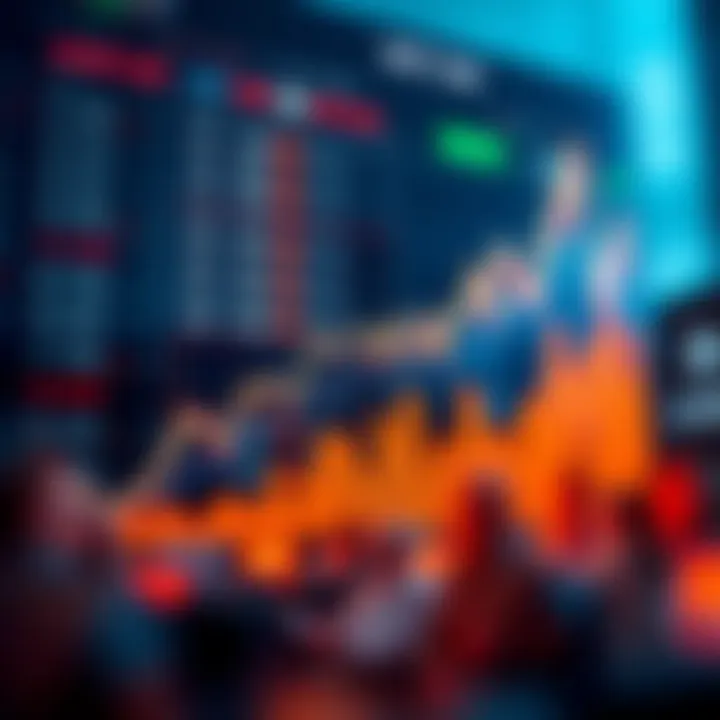 Graph showing portfolio growth linked to multiple trader strategies