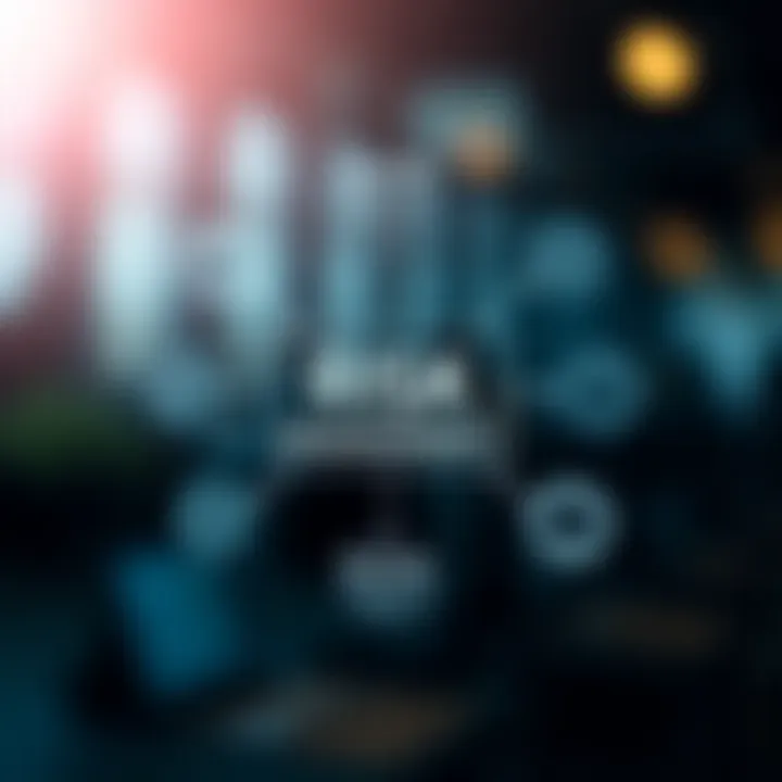 Diagram showing key risk management concepts and their relationships