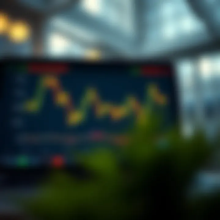 Graph illustrating risk management strategies and profit-loss balance in daily options trading