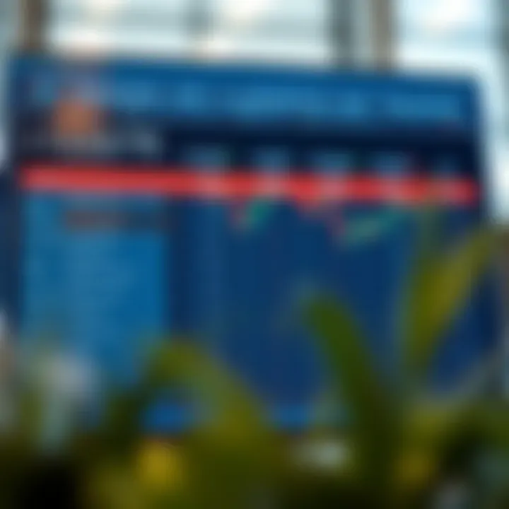 Comparison chart showing key features and costs of different trading brokers tailored for day trading