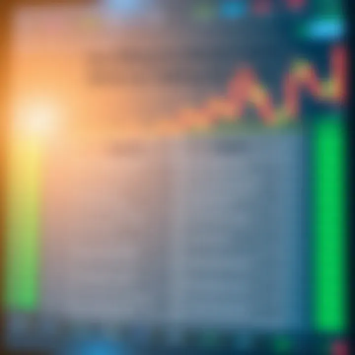 Comparison chart highlighting differences between demo account and real trading account features