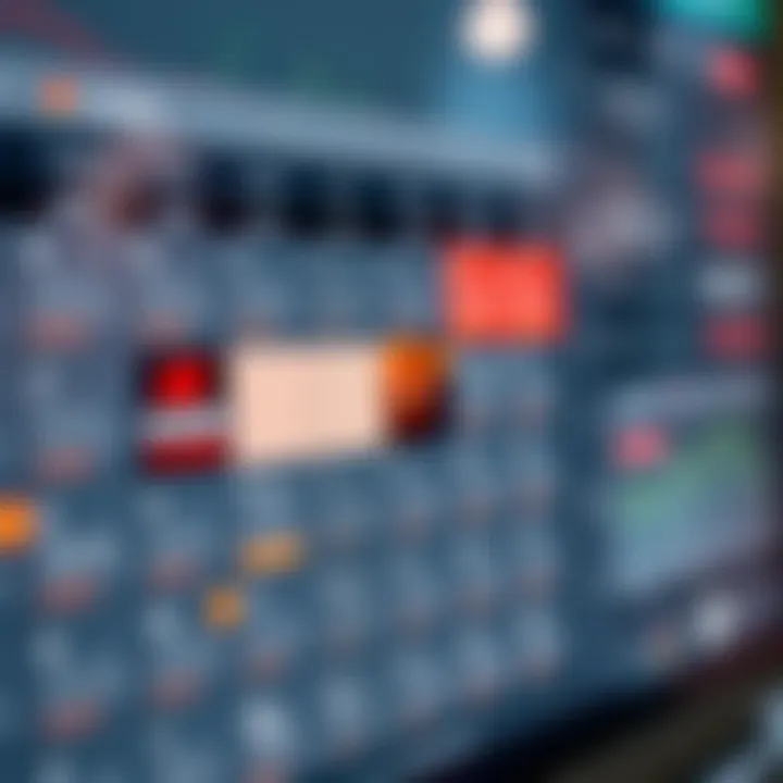 Digital calendar displaying highlighted economic event dates and relevant financial data