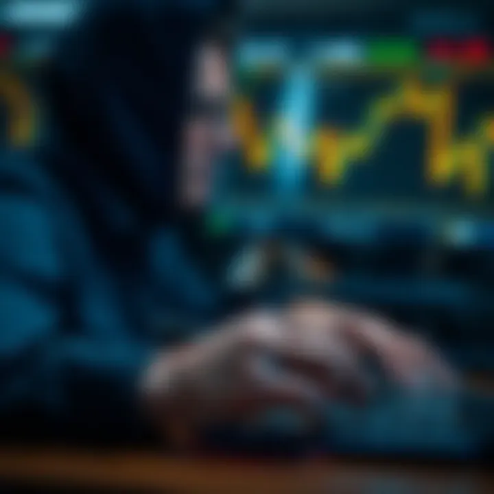 Illustration of financial risk management and strategy planning in investment