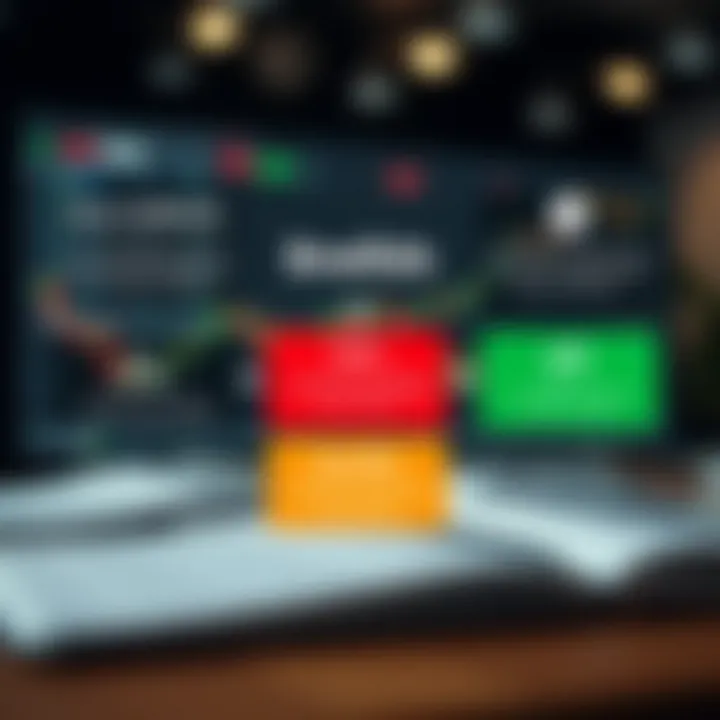 Key Benefits and Risks of Using Forex Demo Accounts Graphical representation of Forex trading concepts highlighting risks and benefits of demo accounts