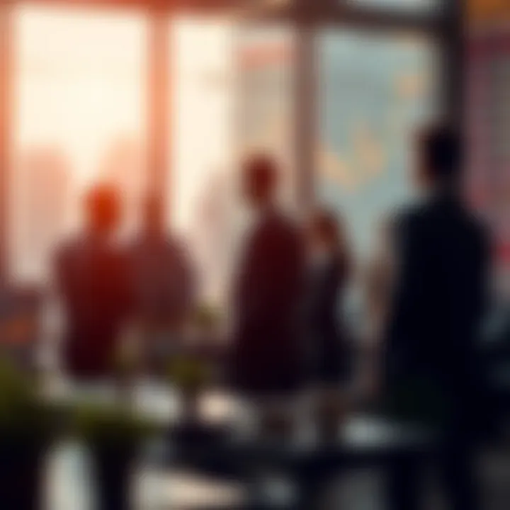 Key Participants in the Forex Market Visual representation of Forex market participants including banks, brokers, and individual traders