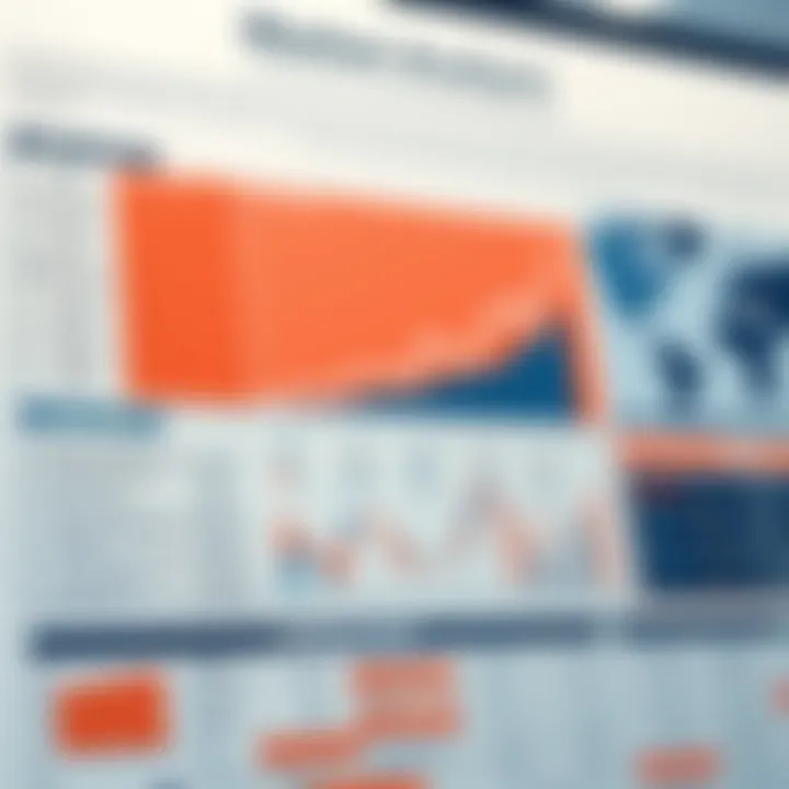 Detailed chart displaying market analysis concepts and strategic decision-making components