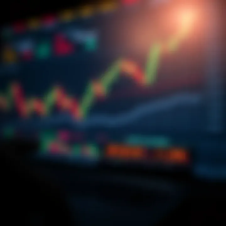 Visual depiction of risk management techniques in crypto copy trading with charts and safety indicators