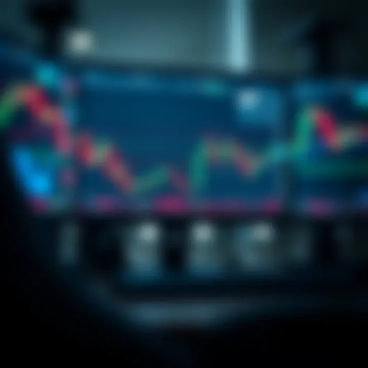 Visual representation of risk management concepts including stop-loss and position sizing on trading interface