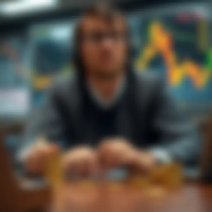 Illustration of trading strategies and risk management techniques in financial markets
