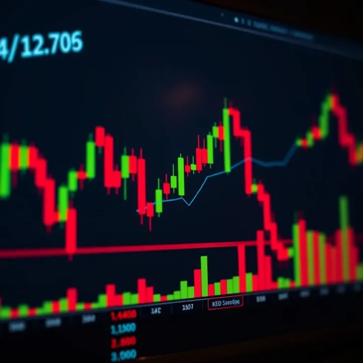 Chart displaying multiple candlestick patterns used in day trading analysis