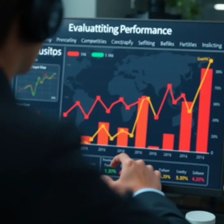 Evaluating Competitor Performance and Market Position Graph showing competitive landscape with key performance indicators and market positioning