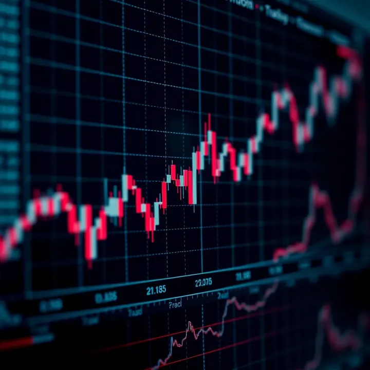 Trends in Binary Options Trading Over Time Graph illustrating binary options trading trends over time with rising and falling lines