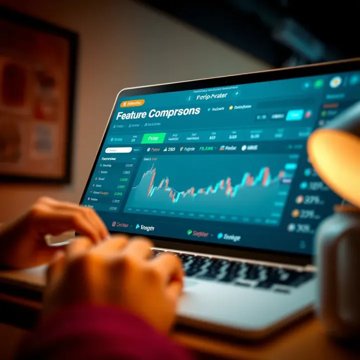 Feature Comparison of Top Investment Platforms for Demo Account Testing Comparison of different investment platforms highlighting features and benefits for demo account users