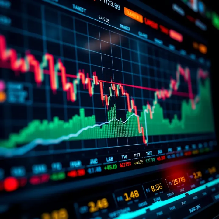 Currency Price Trends Driven by Economic Data Graph displaying currency price movements influenced by economic indicators