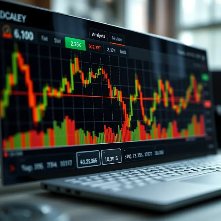 Strategic Analysis Techniques for Profitable Day Trades Chart depicting short-term trading strategy with key indicators