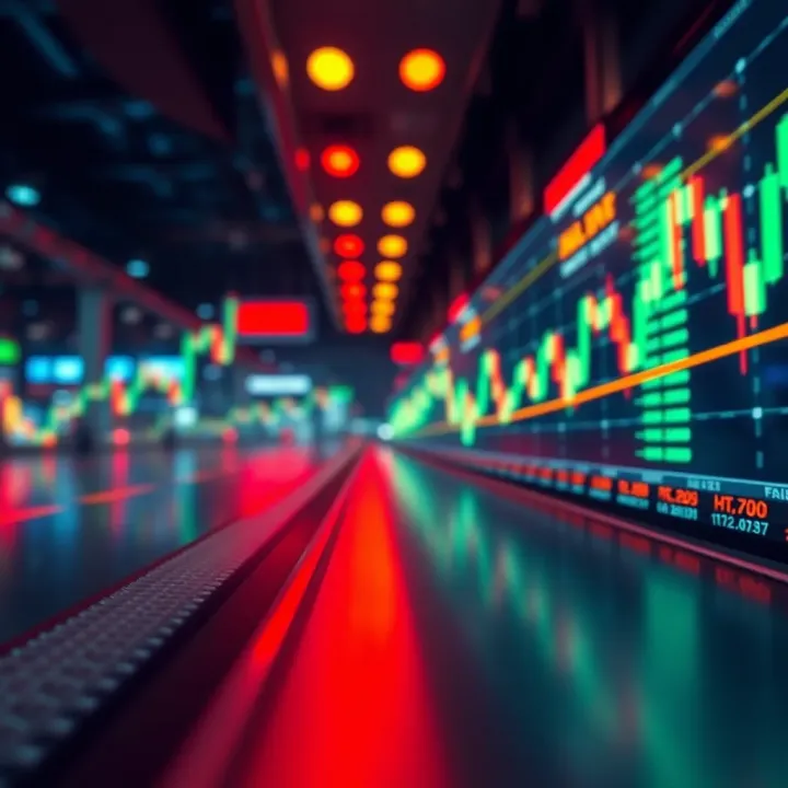 Intraday price fluctuations illustrating day trading activities within a single trading day