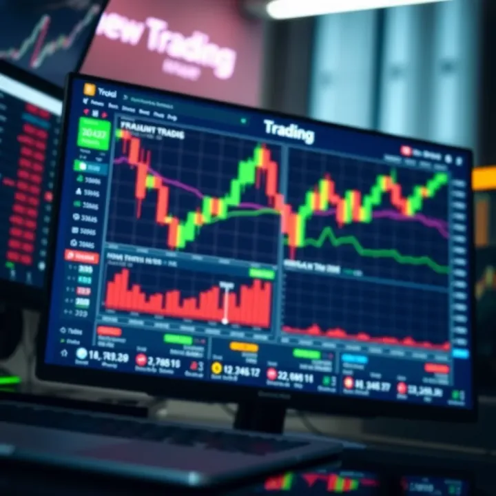 Screenshot of a popular trading platform interface displaying various stocks and trading tools
