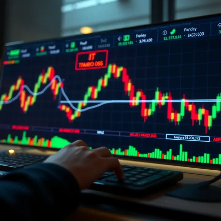 Advanced Techniques for Binary Options Market Analysis Illustration of advanced trading strategies using graphs and digital market analysis