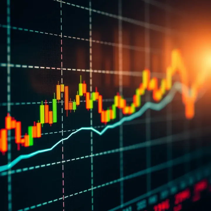 Key Indicators for Successful Binary Options Trading Chart showing upward trend with binary options trading indicators
