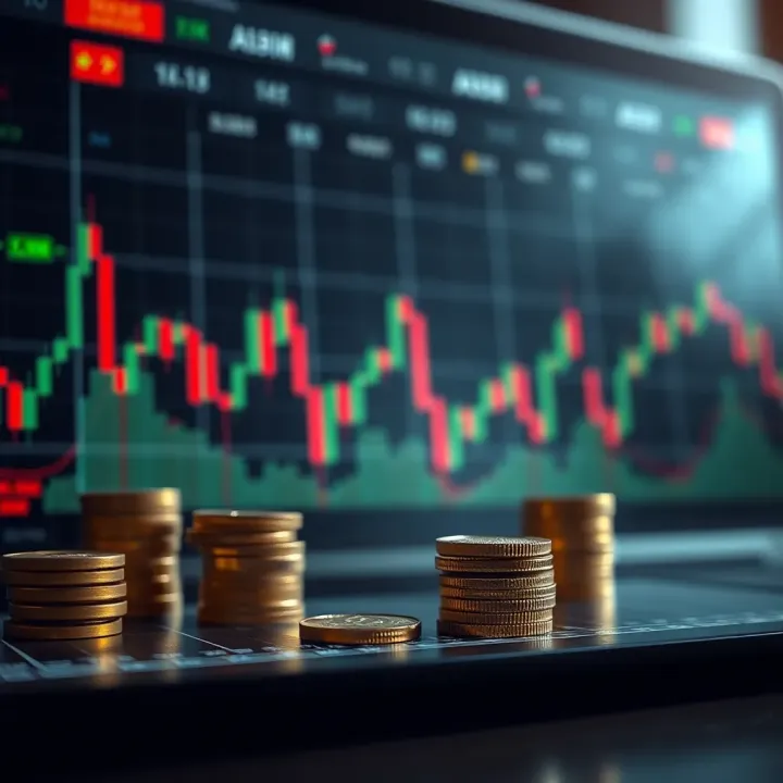 Effective Risk Management Strategies for Forex Trading Risk management concept with charts and currency symbols highlighting controlled trading strategies