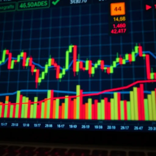 Candlestick Patterns and Price Movements in Forex Trading Chart displaying candlestick patterns and price movements in the Forex market