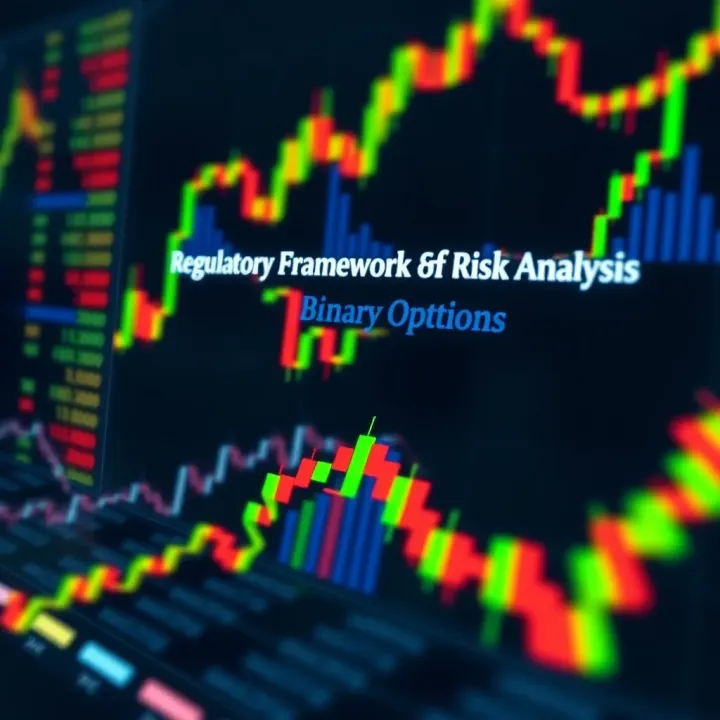 Visual representation of regulatory frameworks and risk factors associated with binary options trading