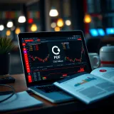 Visual guide showing secure methods to download and understand educational PDF files on binary options