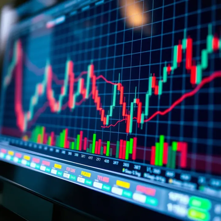 Applying Technical Indicators to Enhance Binary Options Strategies Chart illustrating the application of technical indicators for binary options decision making