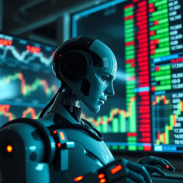 Digital representation of automated trading systems analyzing binary options market data